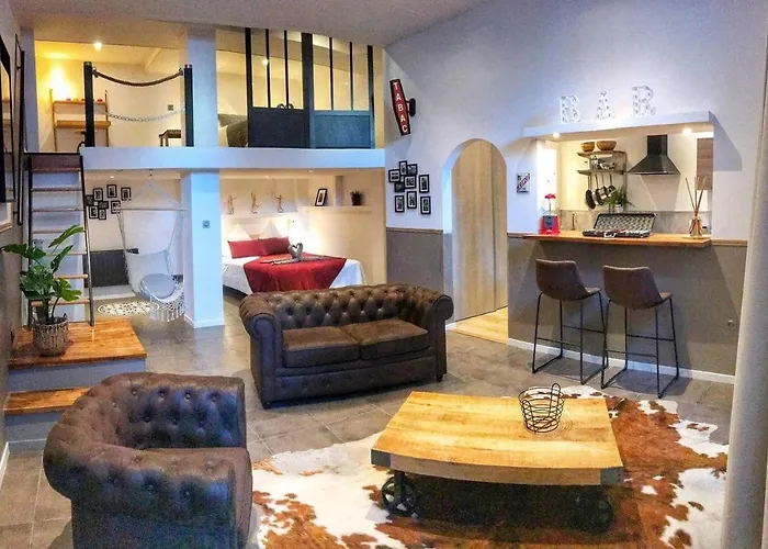 Loft Cosy Original - Ideal Pour Sejour Touristique A Strasbourg Facile -- Acces Hyper-Centre En Voiture Facile -Parking Garage Prive Sur Demande-- \