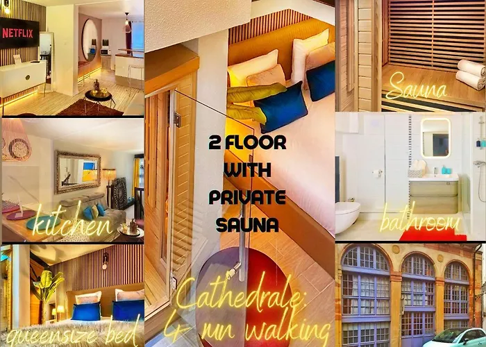 Apartment Duplex With Sauna City- Center Cathedrale