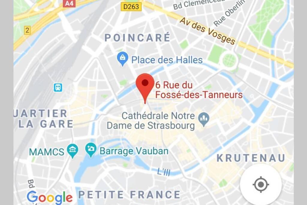 2p Centre - Homme De Fer Appartement Straatsburg