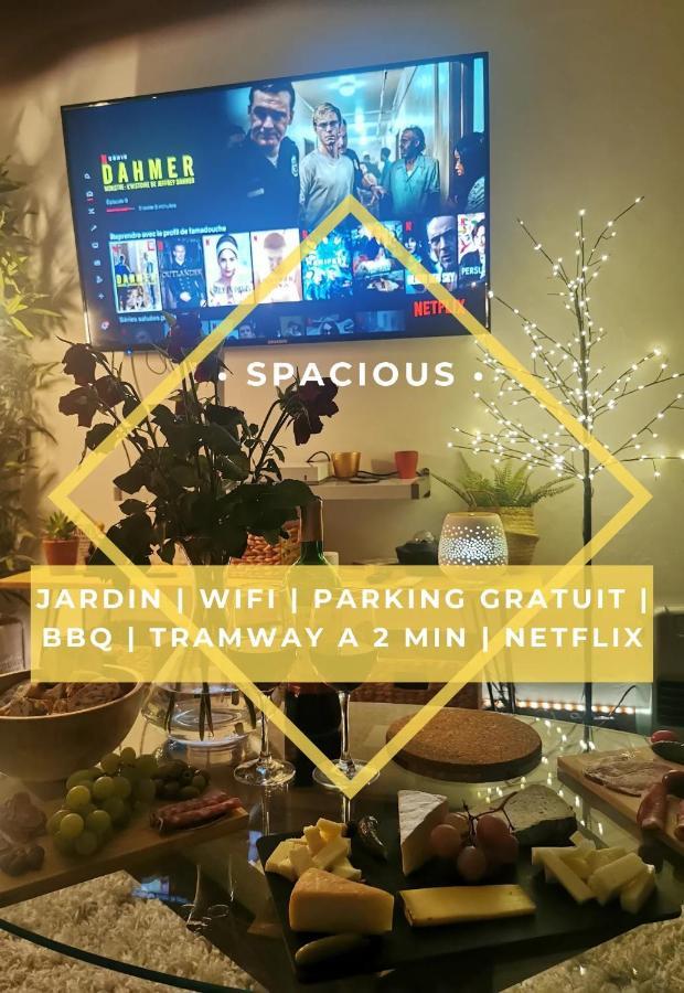 Les Cedres - Jacuzzi, Terrasse & Jardin - Wifi - Stationnement Gratuit Dans La Rue Apartment Strasbourg