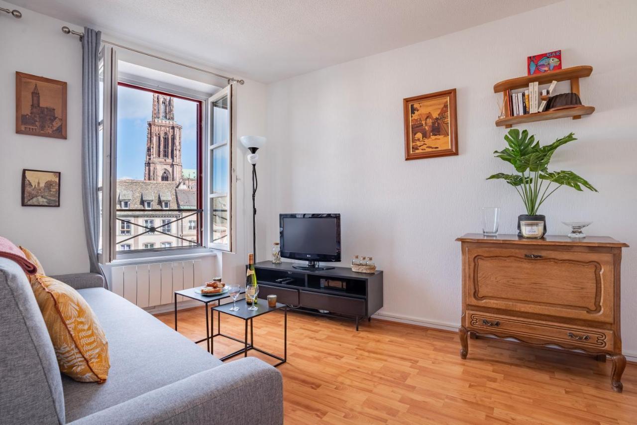Le Batelier - Hyper-centre, Vue Unique Cathedrale Appartement *