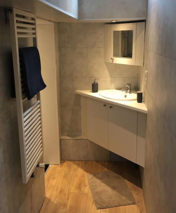 Captain's Cabin: Cosy Flat On A House Boat * Straatsburg