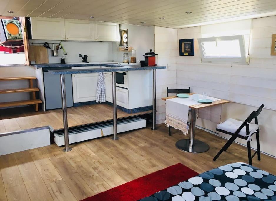 Captain's Cabin: Cosy Flat On A House Boat Straatsburg