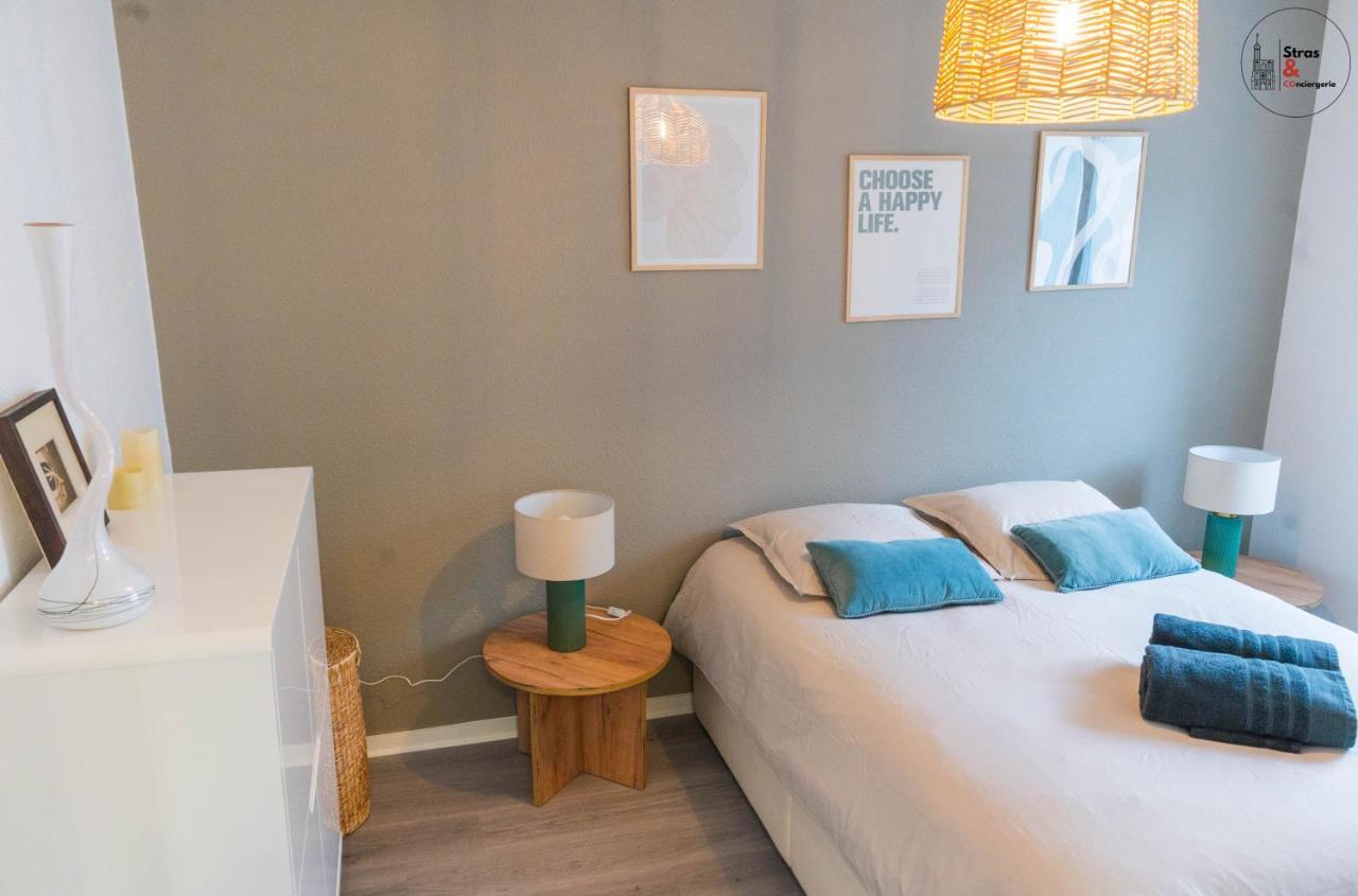 Chez La Clo' - Joli 2 Pieces, Parking Gratuit, Acces Direct Tram 2 Min A Pied Strasbourg