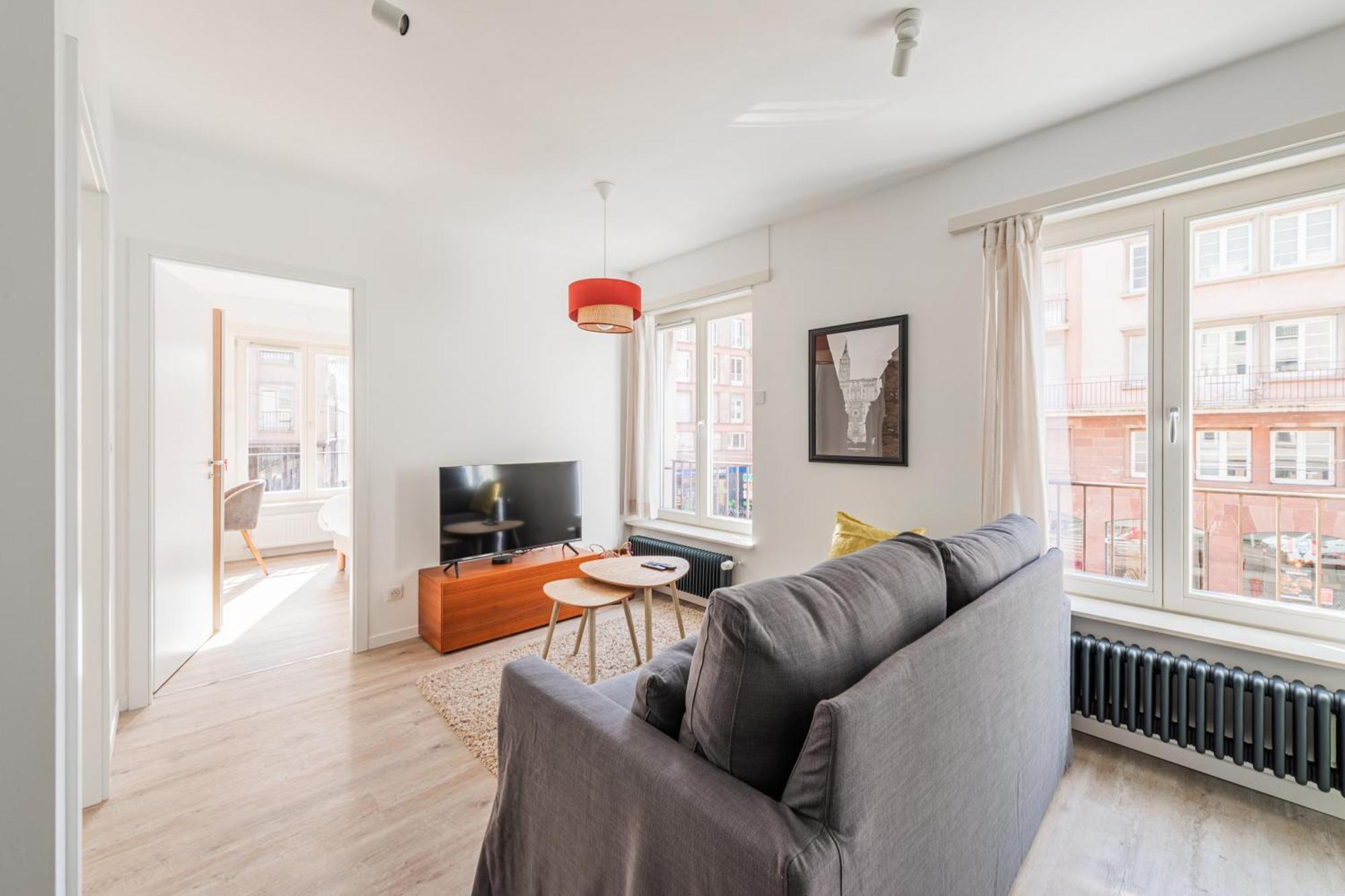 Apartment Le Strasbourgeois - Appt 60m² - 6 Voyageurs Straßburg