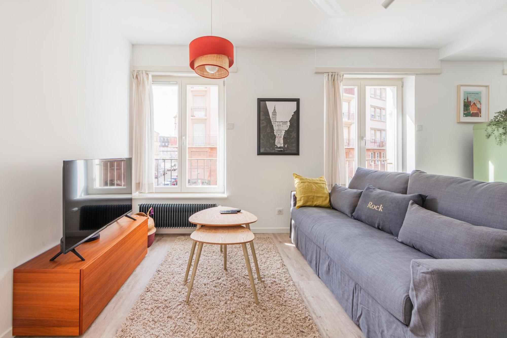 Le Strasbourgeois - Appt 60m² - 6 Voyageurs Apartment