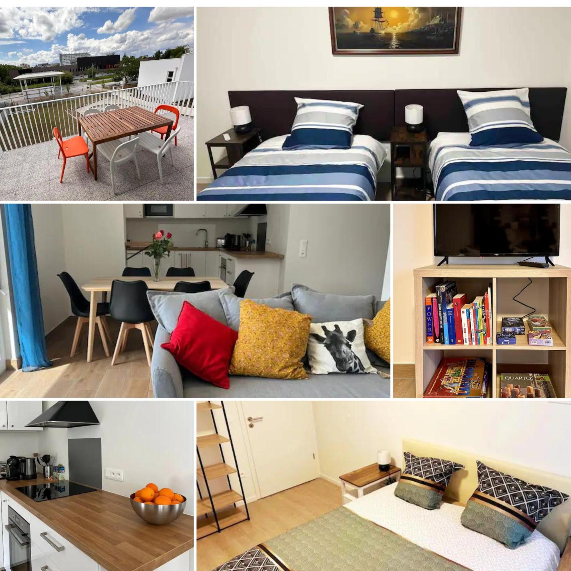 Grand Neuf Lumineux, Parking Gratuit, 10 Min Centre * Strazburg