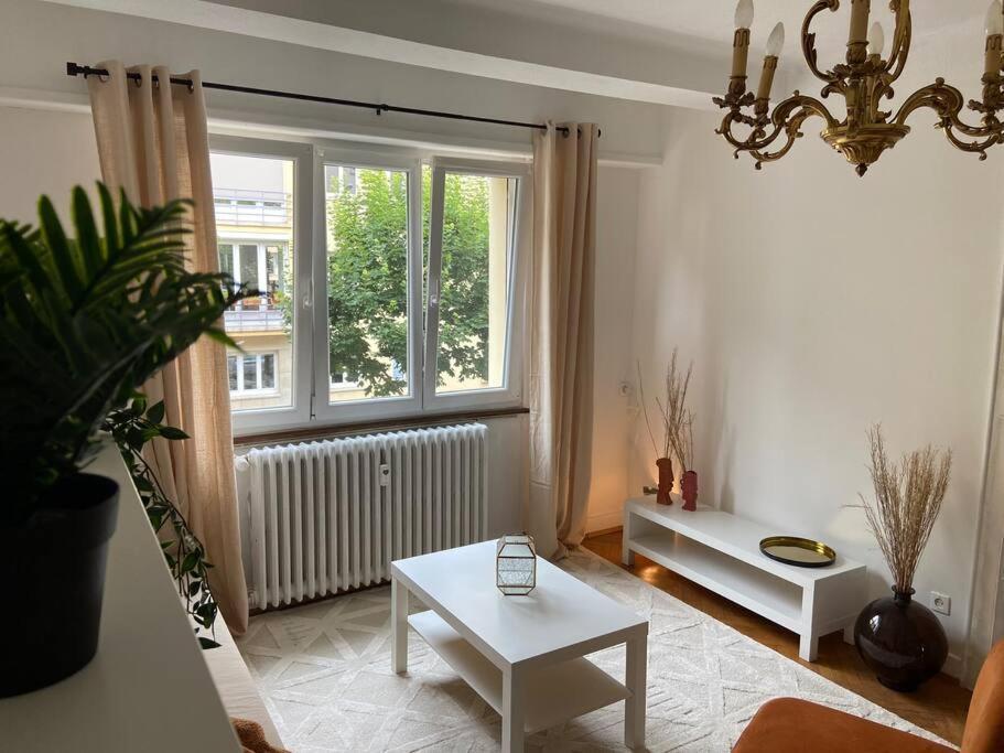 Appartement Charismatique Orangerie-10min Parlement Eu-wifi-tv Straatsburg