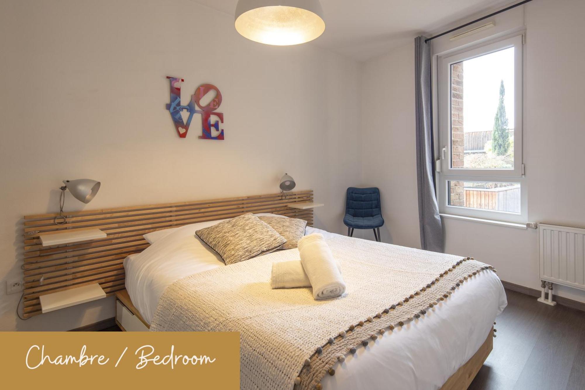 Apartamento T2 - Balcon -15 Min Centre Et Allemagne *