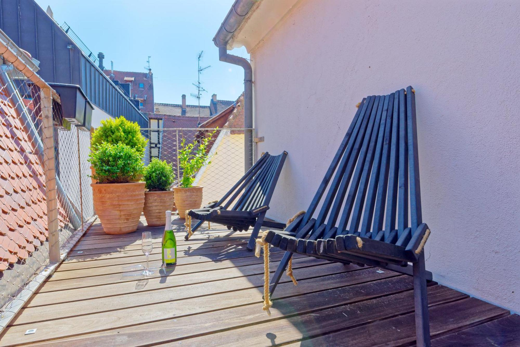 Apartament Le Carre D Or Terrasse Vue Cathedrale *