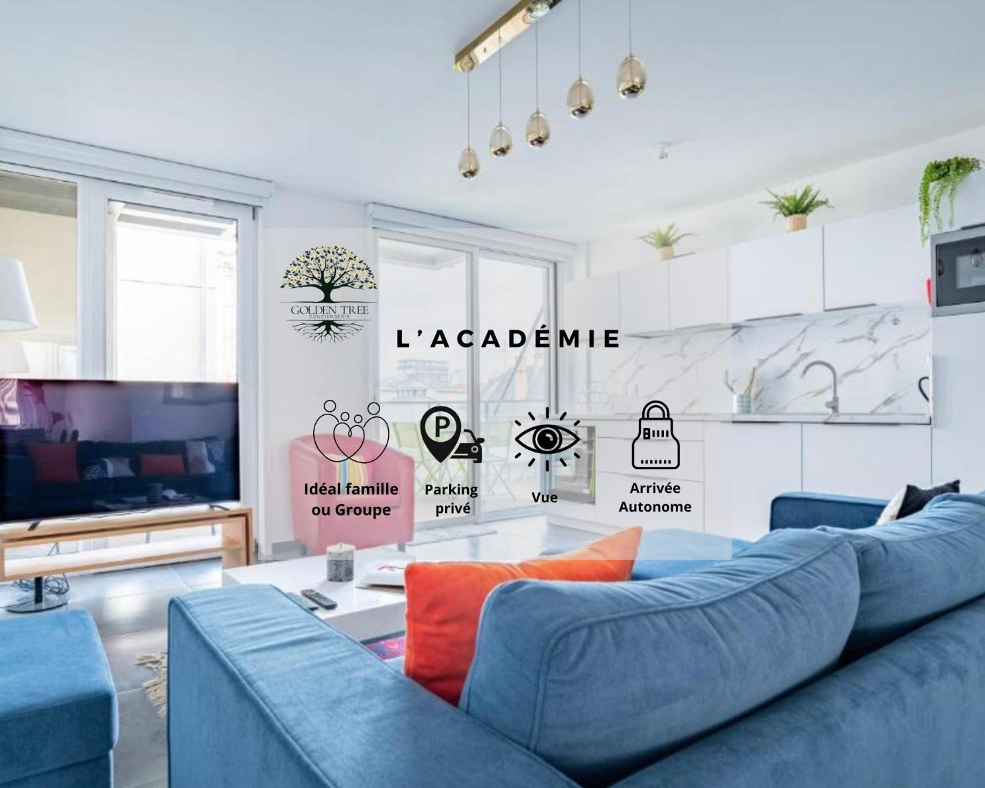 Apartment L'academie - Terrasse Avec Vue - Parking *