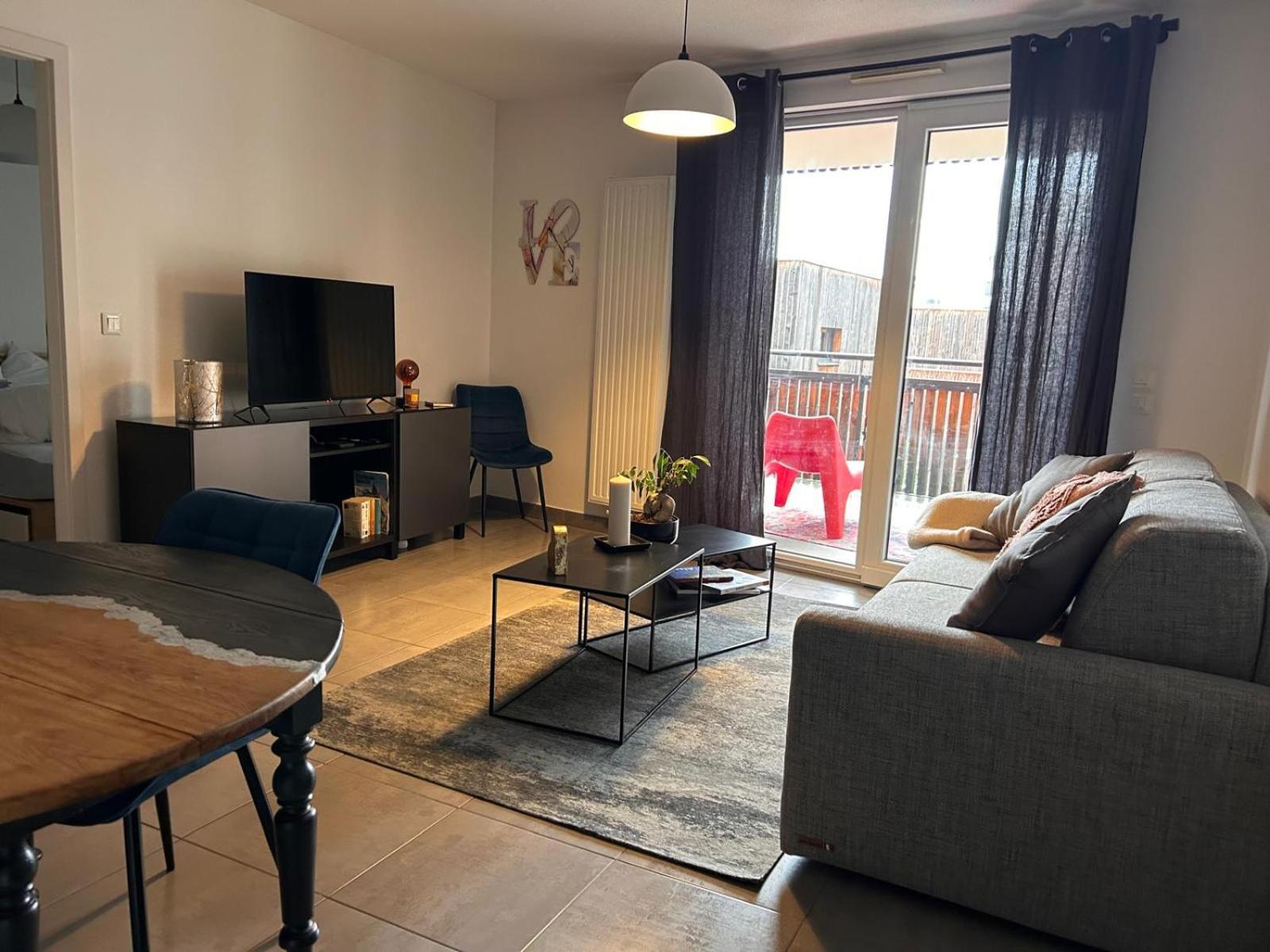 T2 - Balcon -15 Min Centre Et Allemagne Apartment *
