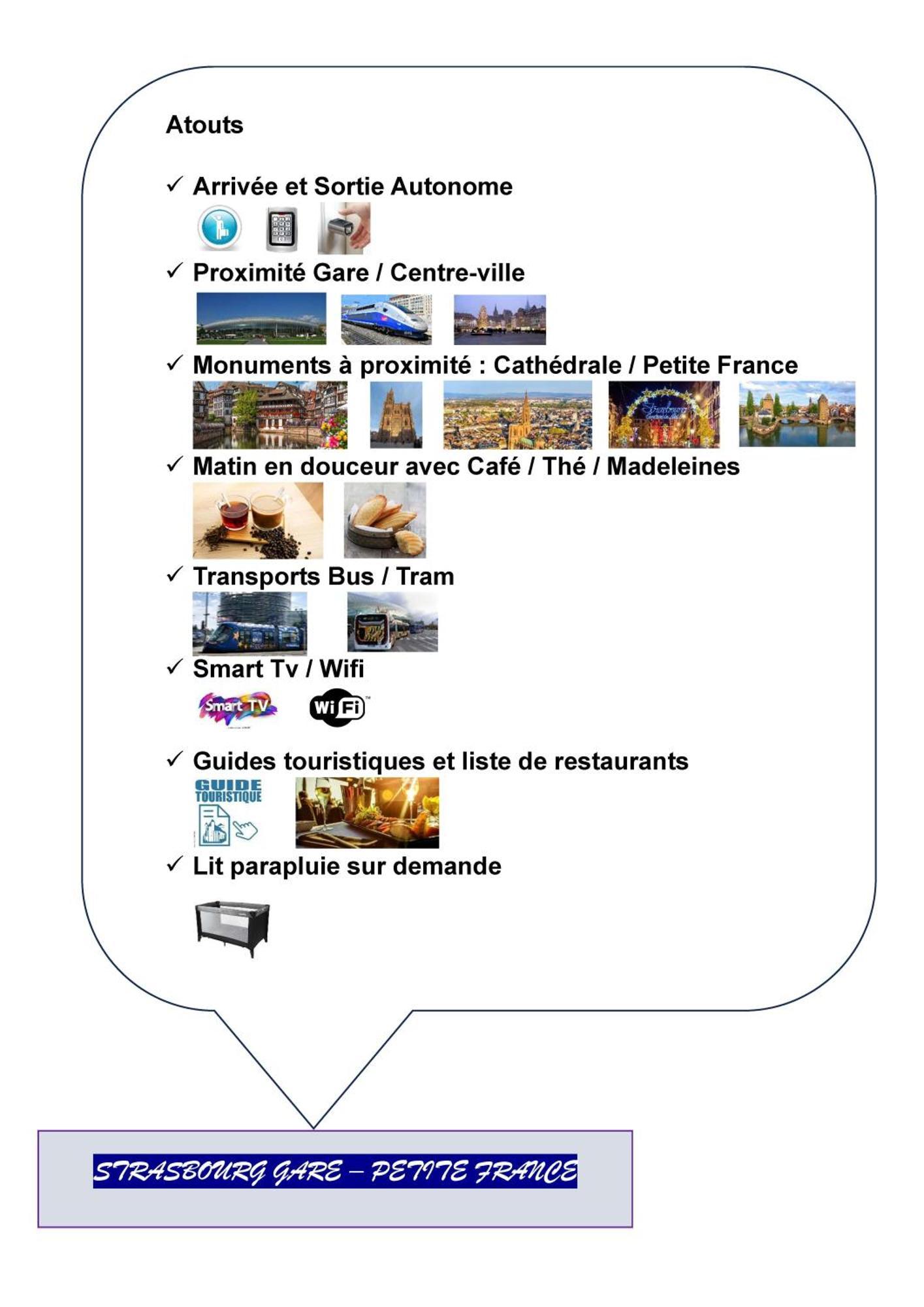 Le Petit Break - Gare - Petite France - Commerces A Proximite *