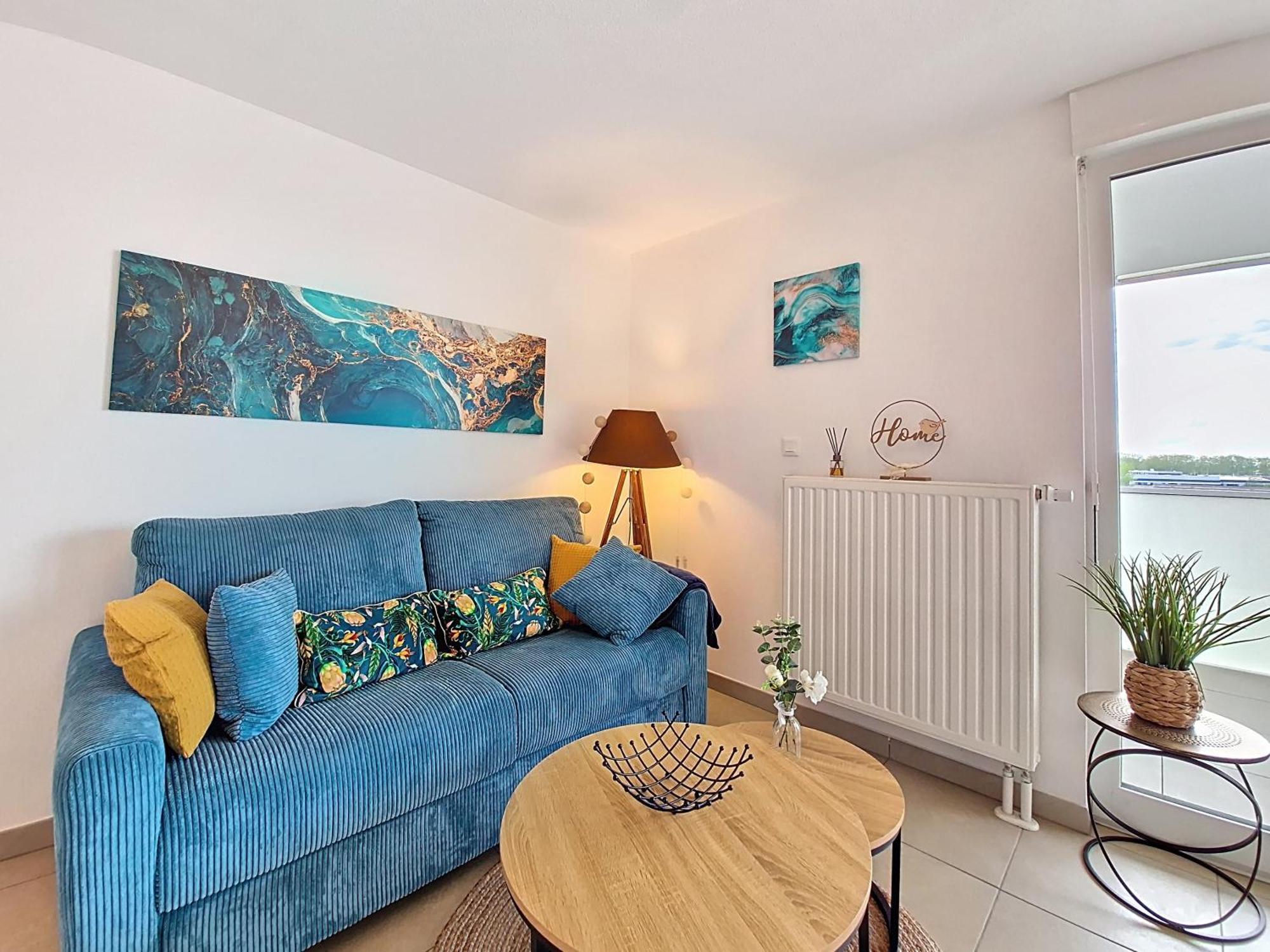 Appartement Chez Lady Mag - Neuf - Confort - Parking - Proche Centre-ville - Tram