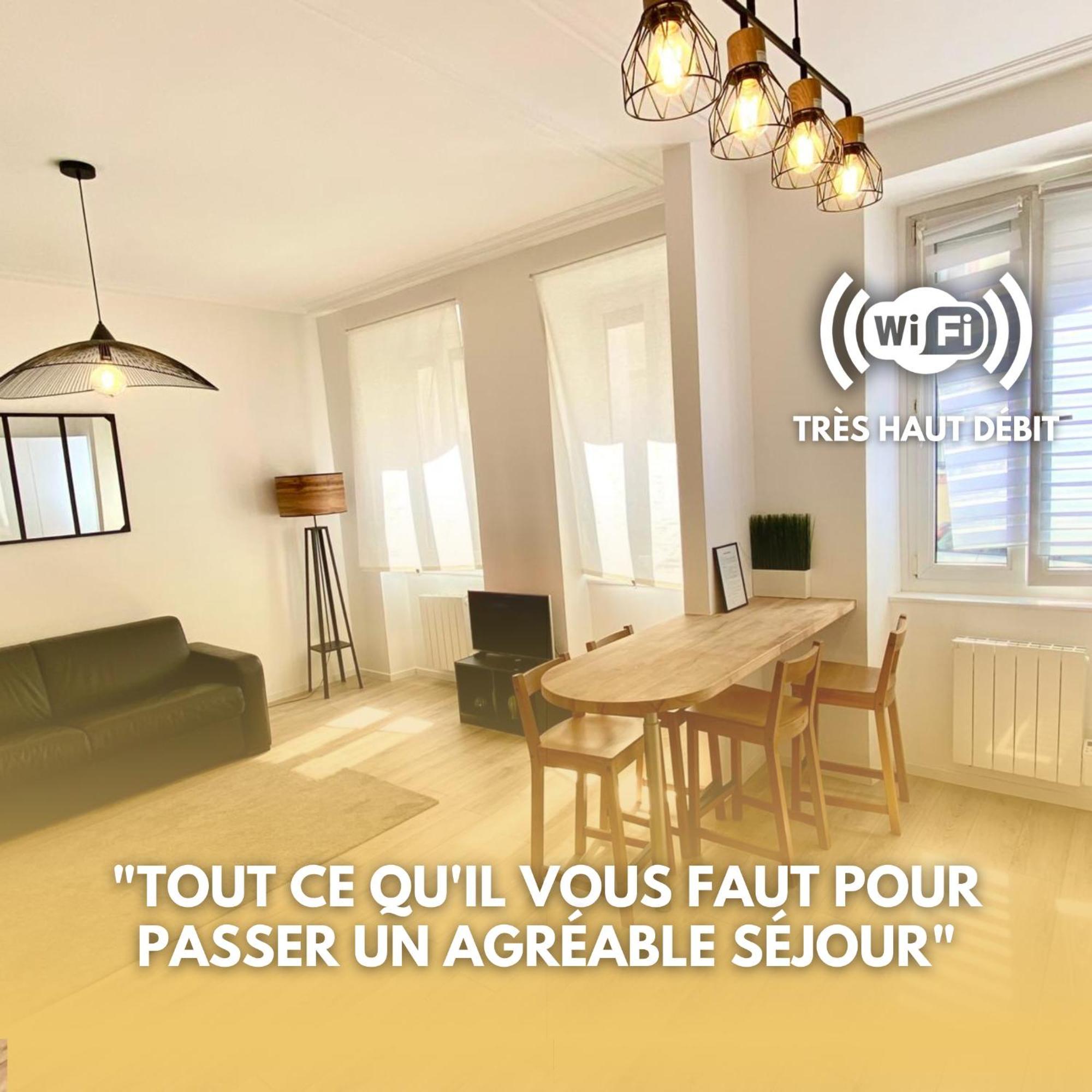 Cosy 48m Centre Et Gare A Pied Proche Musee D Art Moderne Wifi 4 Personnes *