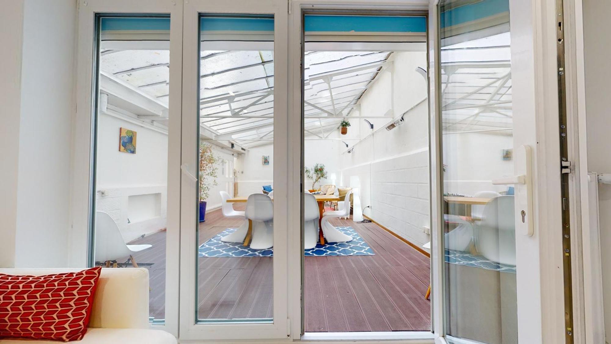 Modernes Avec Veranda *
