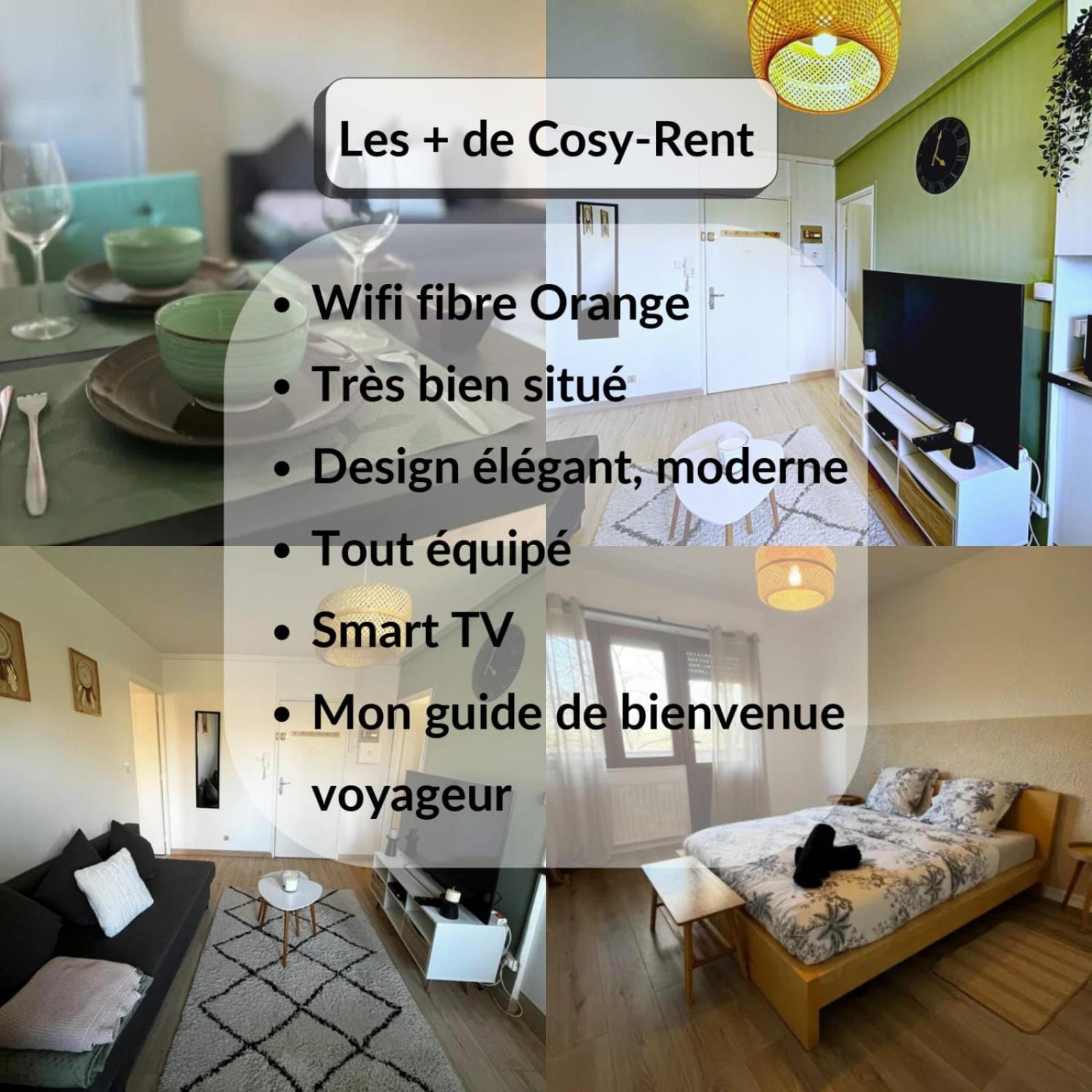 Apartment Cosy Rent Wifi Terrasse Strasbourg
