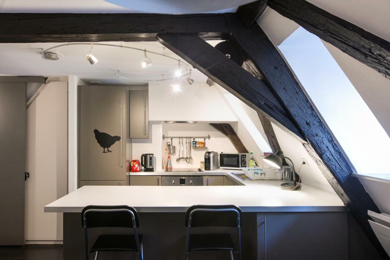 Apartament Triplex Avec Poutres Apparentes *