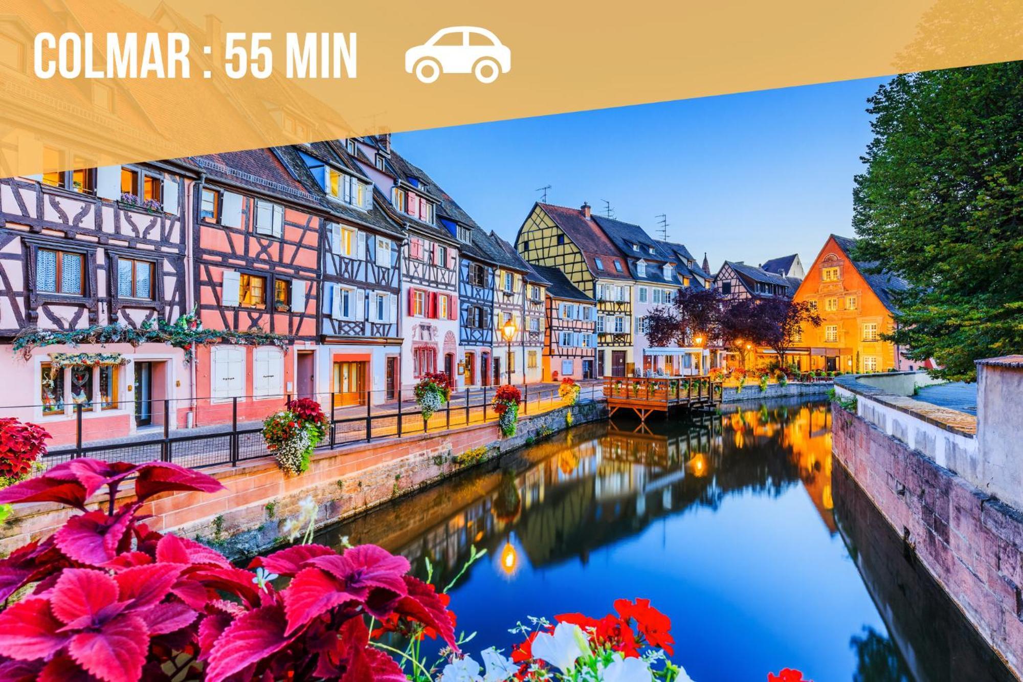 Lit Rond Tres Grand Et Confortable - Garage Possible Ou Parking Gratuit Rue - Gare 2 Min Et 4 Min En Tram - Ciel Etoile - Netflix Videoprojecteur - Luxe Et Evasion Apartment Straßburg