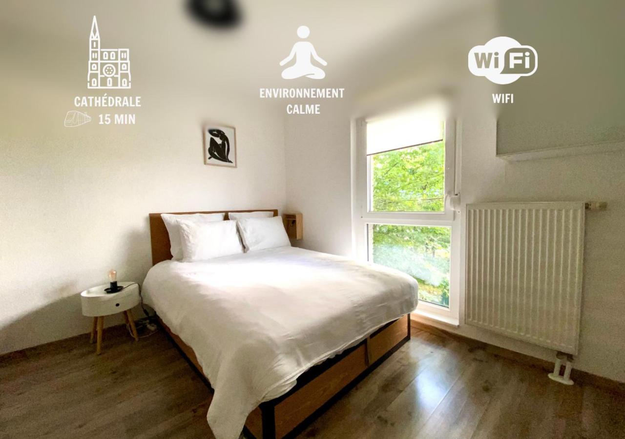 Confort Au Calme Proche Centre Apartamento