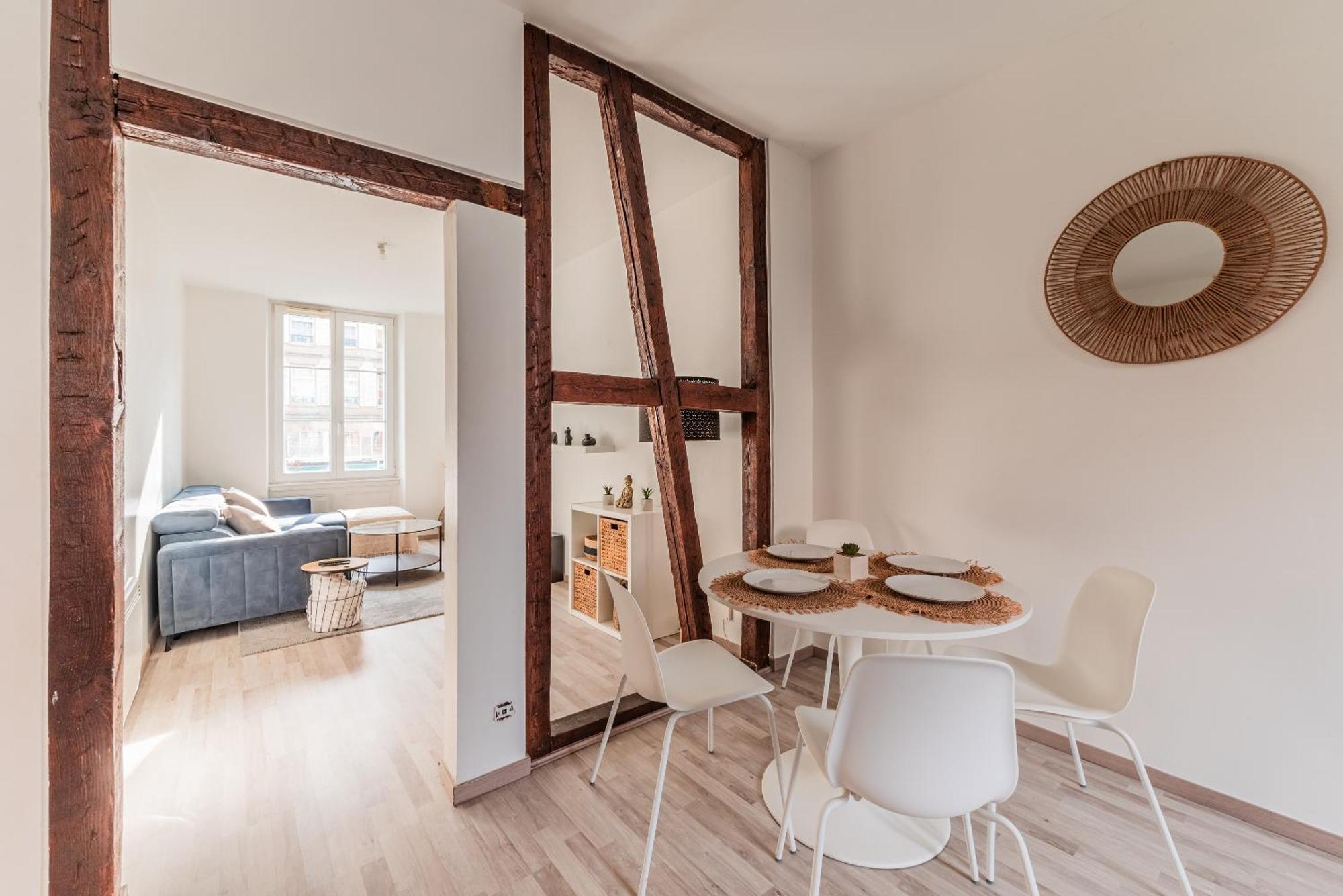 Chaleureux & Lumineux T3 Strasbourg-centre Apartment