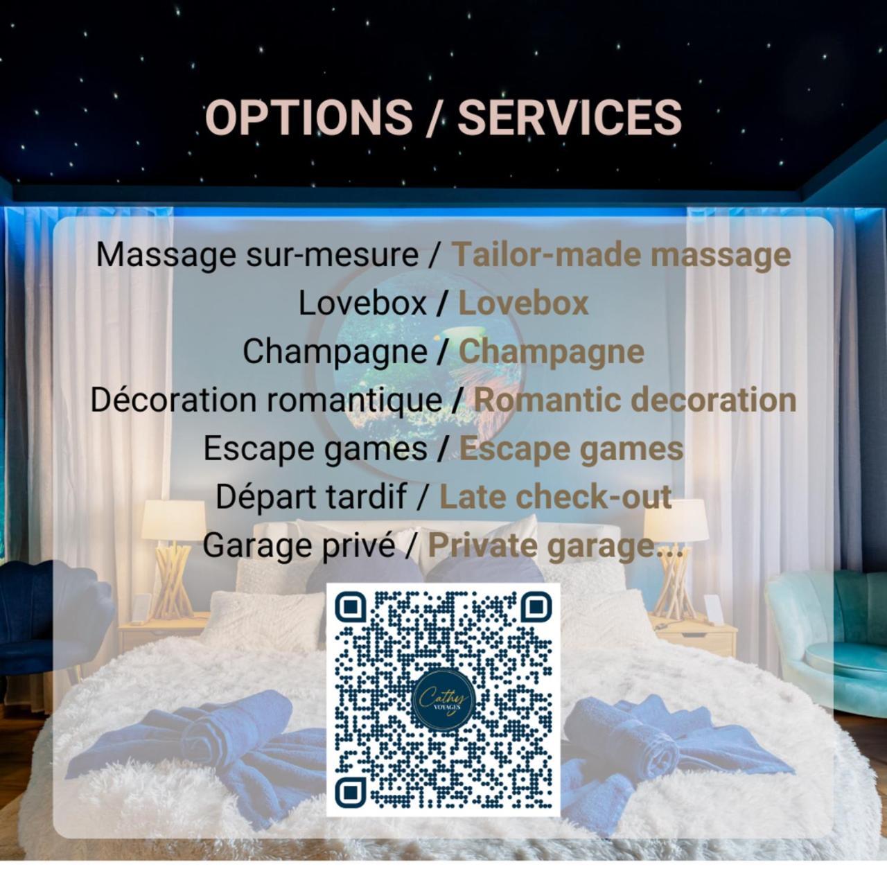 Lit Rond Tres Grand Et Confortable - Garage Possible Ou Parking Gratuit Rue - Gare 2 Min Et 4 Min En Tram - Ciel Etoile - Netflix Videoprojecteur - Luxe Et Evasion *